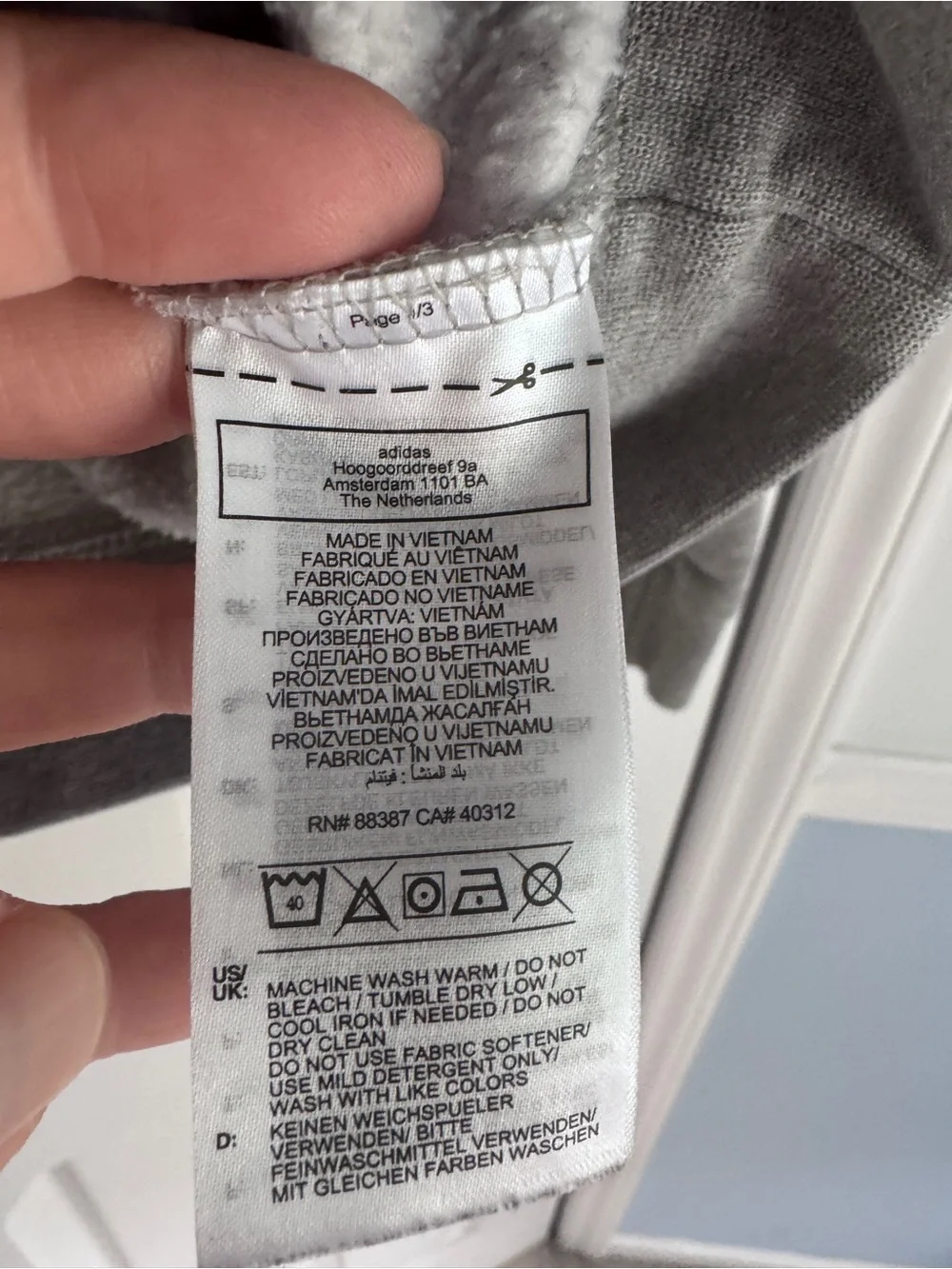 Adidas Men’s Gray Originals Trefoil Pullover Hoodie, Athletic Top - Picture 10 of 10